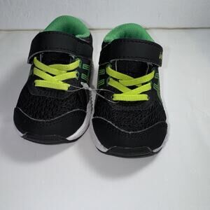 ASICS Kid's CONTEND 8 GS Running Shoes Black/Lime Zest‎ Size K4